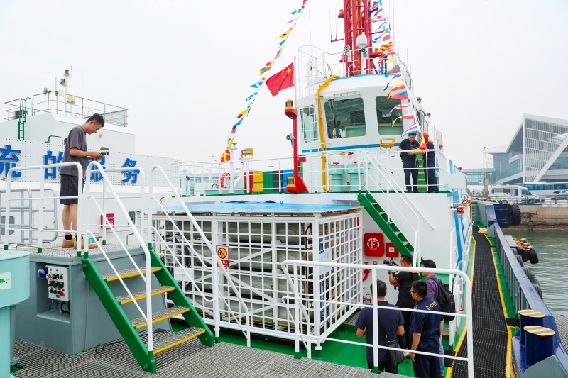 Shandong : mise en service du premier remorqueur électricité-hydrogène de Chine à Qingdao