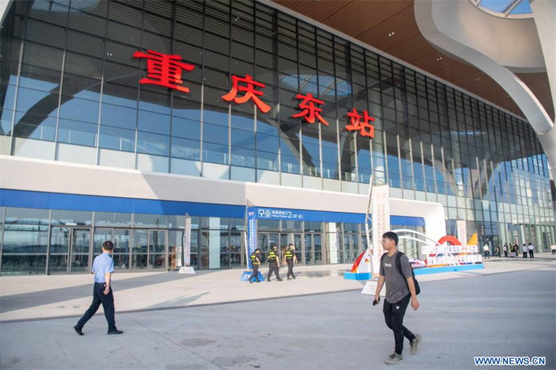 Chine : mise en service d'un tronçon clé de la ligne à grande vitesse Chongqing-Xiamen
