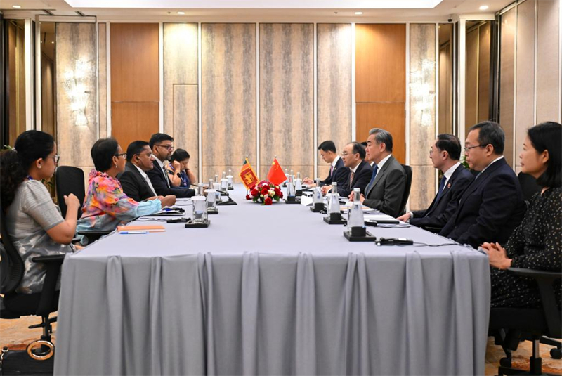 La Chine est disposée à promouvoir un partenariat de coopération stratégique avec le Sri Lanka