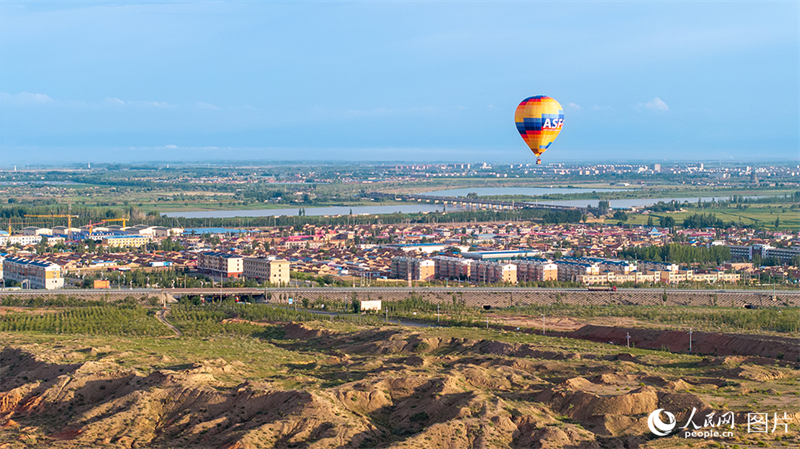 Mongolie intérieure : le Concours national de ballons à air chaud à Dengkou