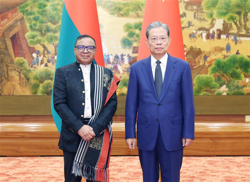 Le plus haut législateur et le plus haut conseiller politique chinois rencontrent le président du Sénat de Madagascar