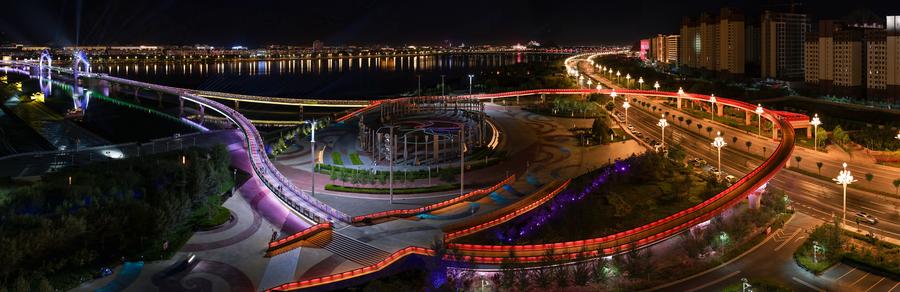 Xizang: les ponts de Lhassa, incarnation du développement du Xizang