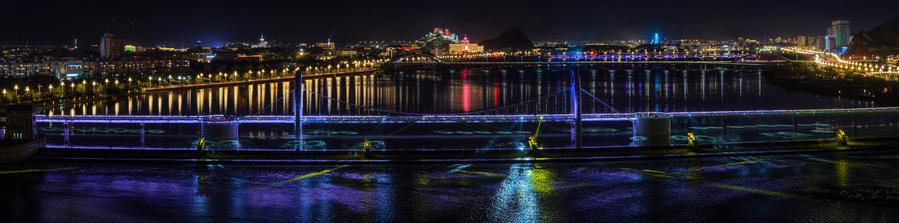 Xizang: les ponts de Lhassa, incarnation du développement du Xizang