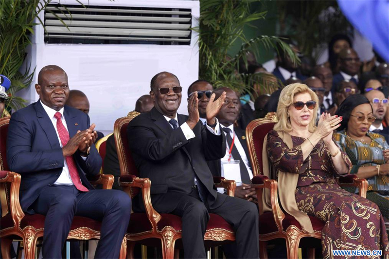 La Côte d'Ivoire célèbre le 65e anniversaire de son indépendance par un grand défilé