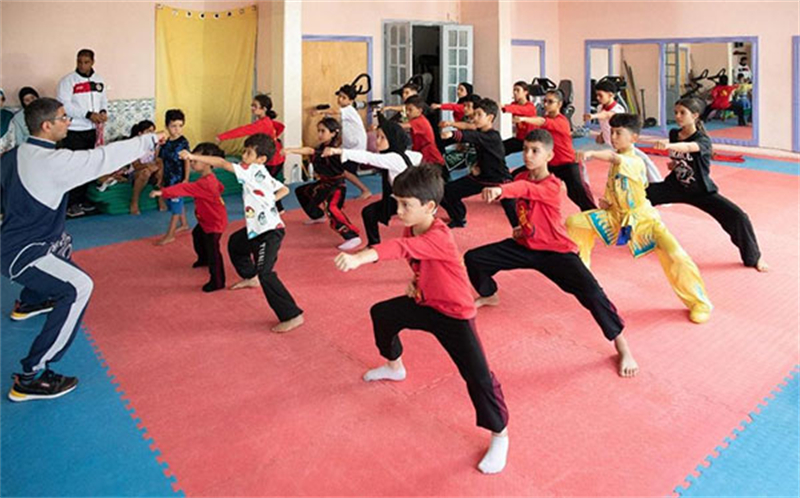 En visite dans une école de kung-fu en Tunisie