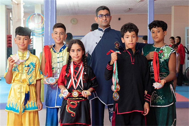 En visite dans une école de kung-fu en Tunisie