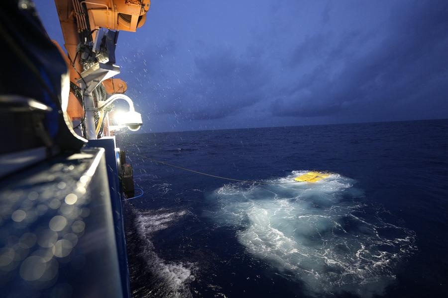 Le nouveau véhicule d'exploration en eaux profondes chinois Haiqin termine une mission en mer de Chine méridionale