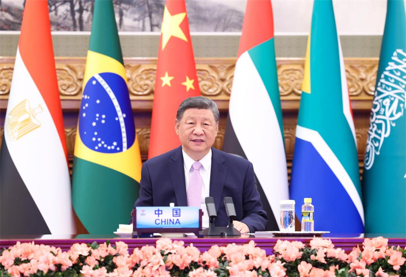 Xi Jinping appelle les pays des BRICS à défendre ensemble le multilatéralisme et le système commercial multilatéral