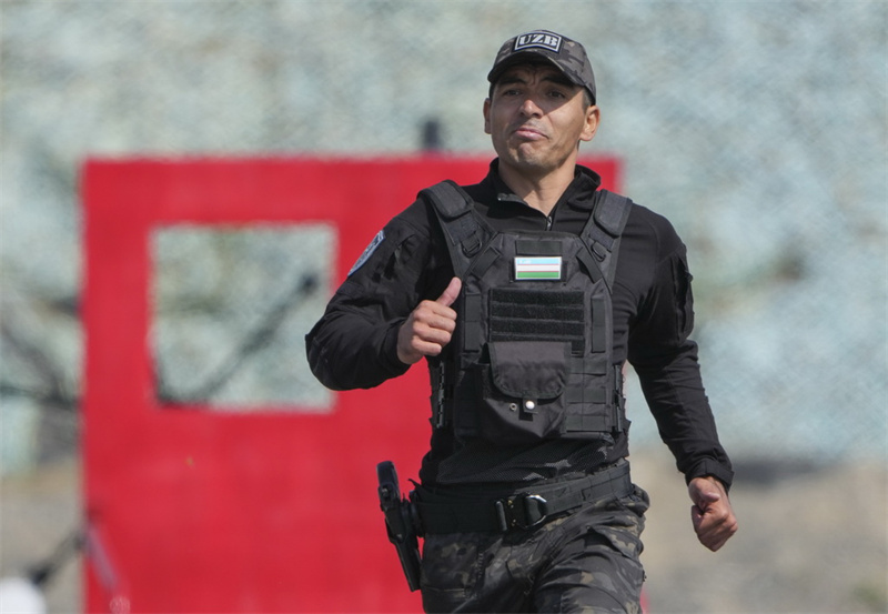 Xinjiang : début du 1er Concours de compétences Chine-Asie centrale des unités spéciales des départements de la sécurité publique et des affaires internes à Urumqi