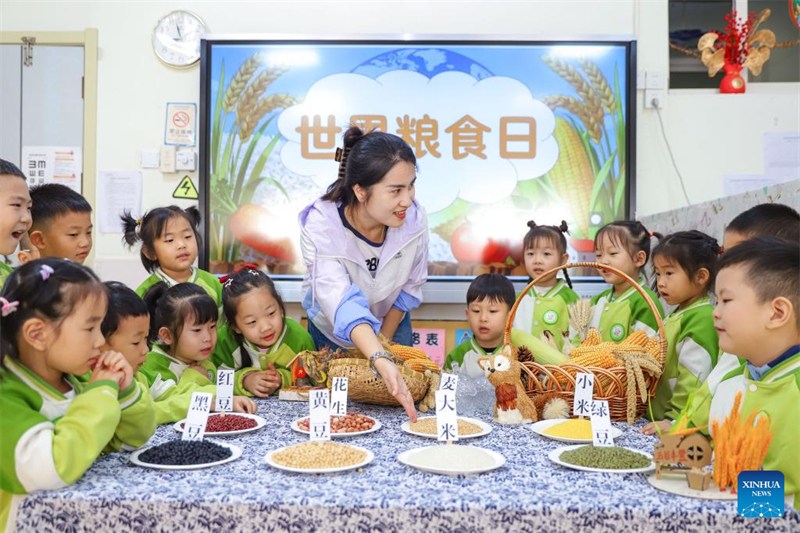 Des événements thématiques organisés dans toute la Chine pour la Journée mondiale de l'alimentation