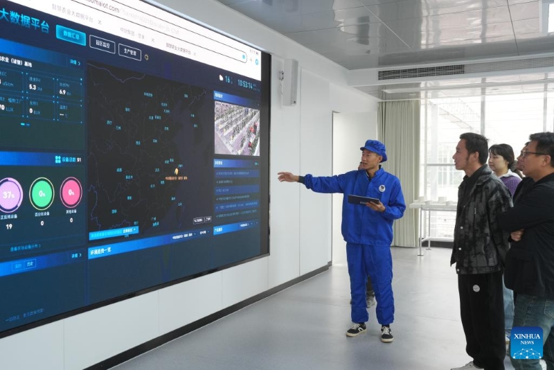 Zhejiang : un parc agricole intelligent alimenté par les sciences et technologies inauguré à Zhuji