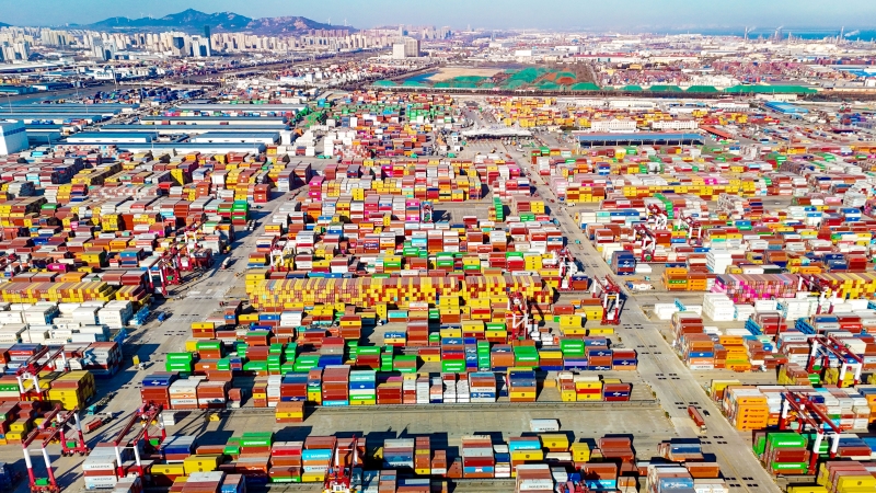 Shandong : le port de Qingdao dépassera les 700 millions de tonnes de fret en 2025