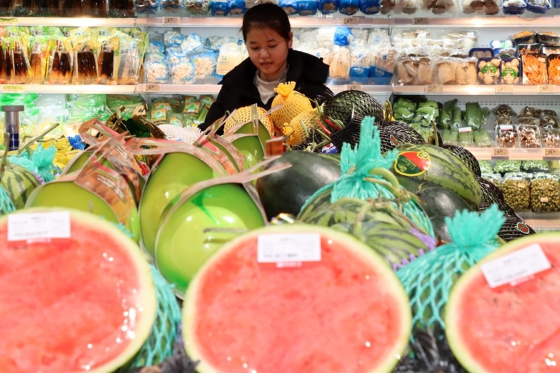 Chine : l'IPC en hausse de 0,7% en novembre