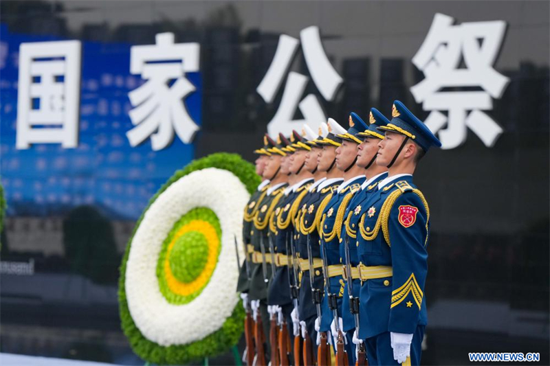 La Chine organise une commémoration nationale pour rendre hommage aux victimes du massacre de Nanjing et appeler au souvenir de l'histoire