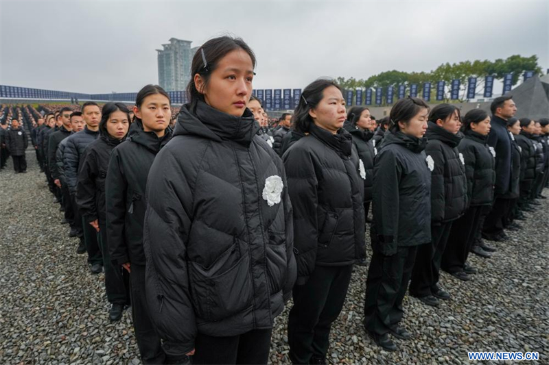 La Chine organise une commémoration nationale pour rendre hommage aux victimes du massacre de Nanjing et appeler au souvenir de l'histoire