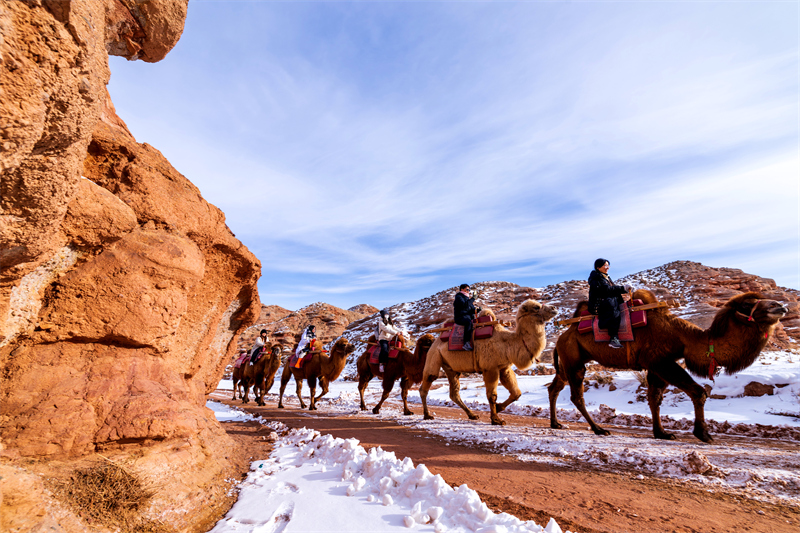 Gansu : en randonnée à travers le Grand Canyon de Pingshanhu à Zhangye