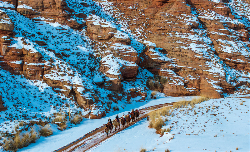 Gansu : en randonnée à travers le Grand Canyon de Pingshanhu à Zhangye