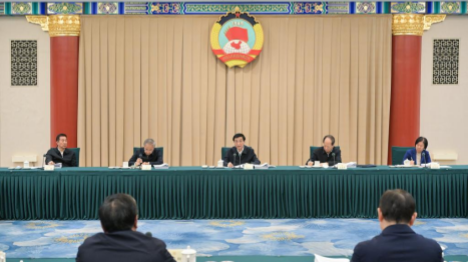 L'organe consultatif politique national de la Chine tient une réunion des dirigeants