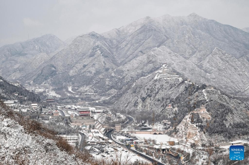 En photos : la Grande Muraille après les chutes de neige à Beijing