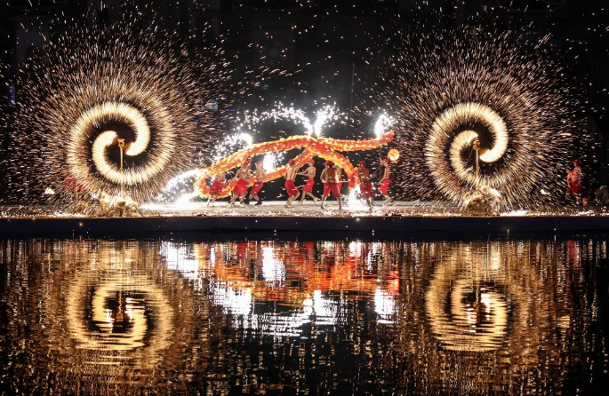 Chine : célébrations de la fête du Printemps