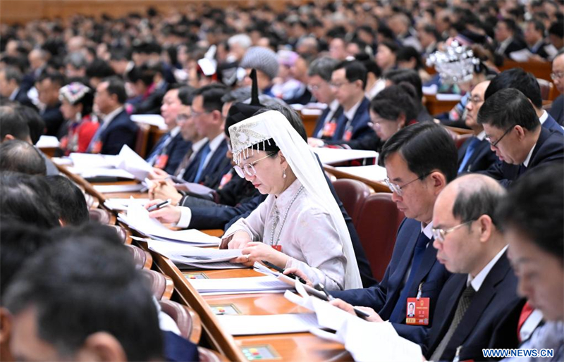 L'organe législatif national de la Chine tient la deuxième réunion plénière