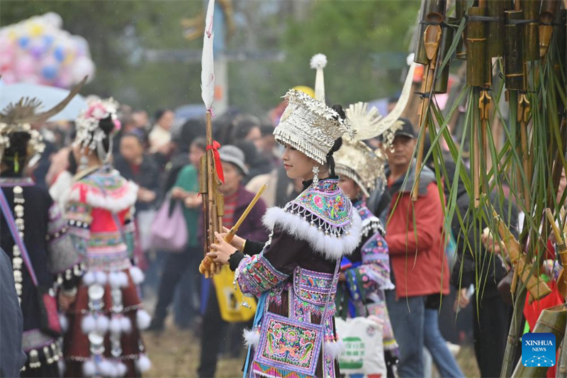 Guangxi : les célébrations du festival « Pohui » des Miao à Rongshui