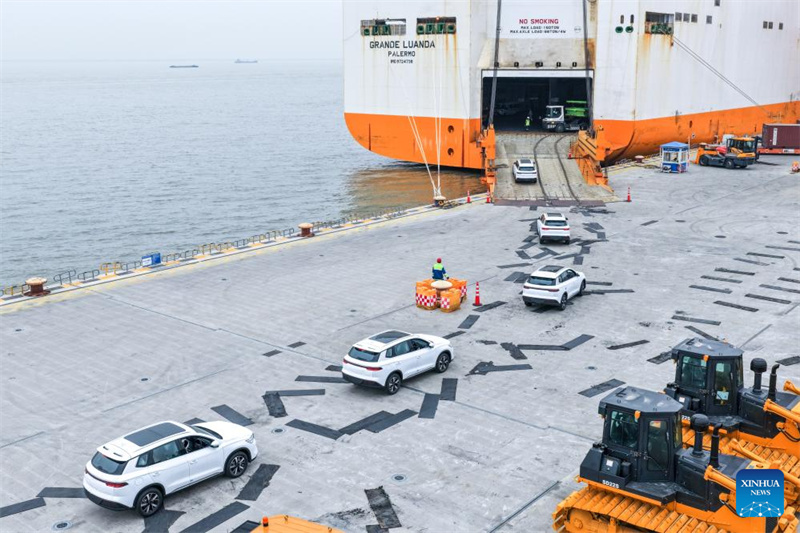 Jiangsu : le port de Taicang en photos