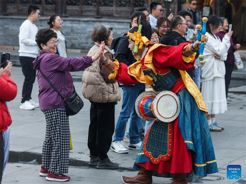 Zhejiang : ouverture d'une foire traditionnelle à Wuzhen