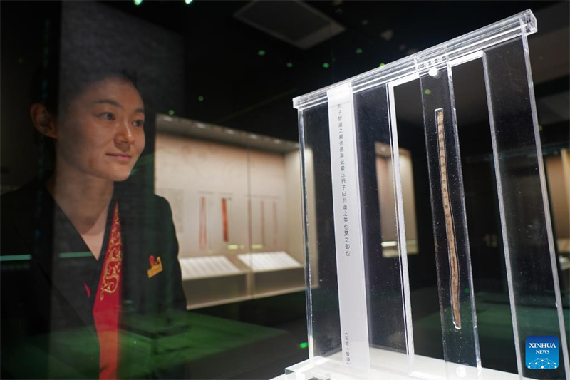 Jiangxi : plus de 100 fragments de bambou récemment restaurés exposés publiquement pour la première fois à Nanchang
