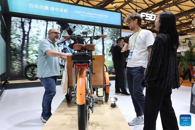 Ouverture du Salon international du vélo de Chine 2026 à Shanghai