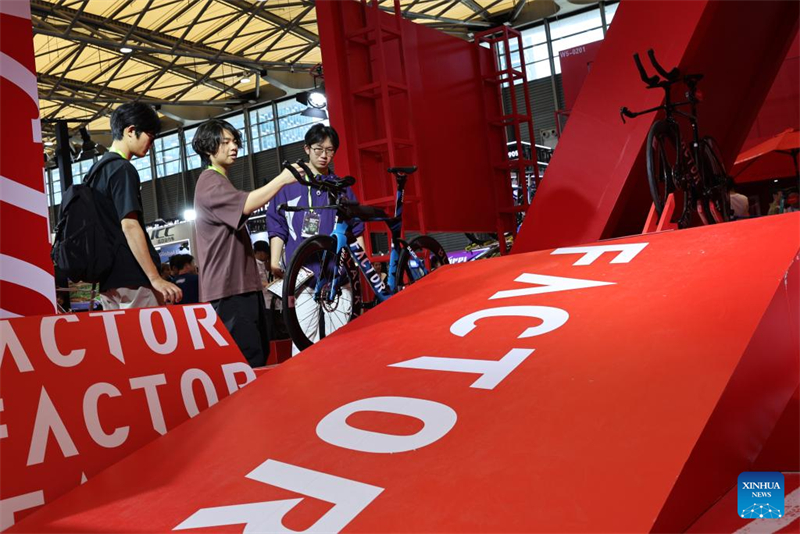 Ouverture du Salon international du vélo de Chine 2026 à Shanghai