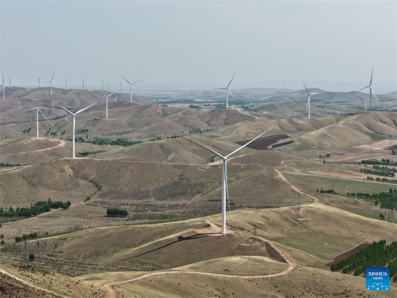 Mongolie intérieure : le développement de l'industrie des énergies nouvelles dans la bannière de Zhenglan