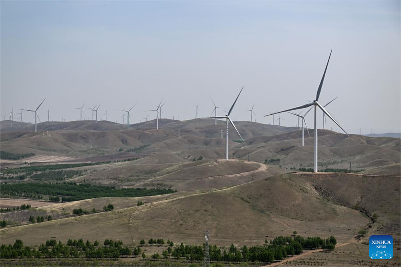 Mongolie intérieure : le développement de l'industrie des énergies nouvelles dans la bannière de Zhenglan