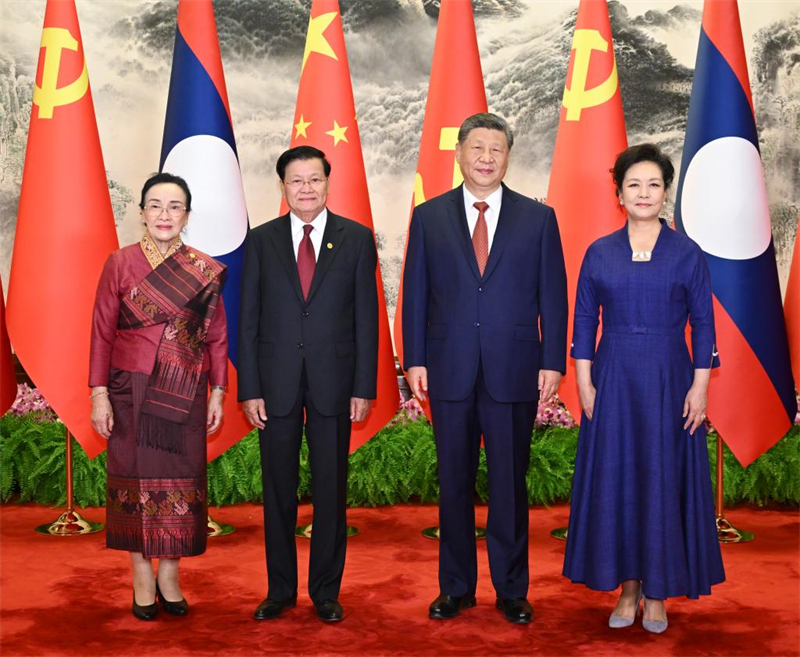 La Chine et le Laos sont convenus de construire une communauté d'avenir partagé de tout temps dans la nouvelle ère