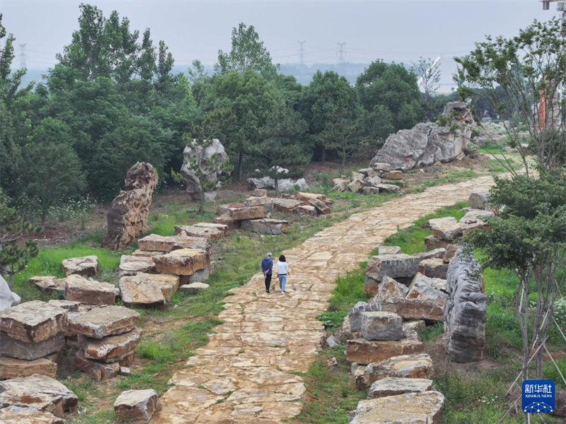 Jiangsu : un musée en plein air pour admirer des pierres rares à Xuyi