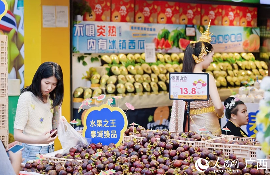 Guangxi : les fruits frais de l'ASEAN accélèrent leur diffusion en Chine à partir d'ici