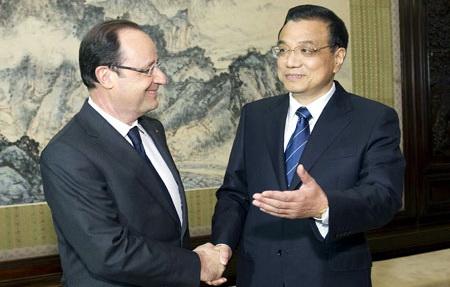 Le PM chinois appelle à davantage d'ouverture afin de développer le commerce et les investissements sino-français