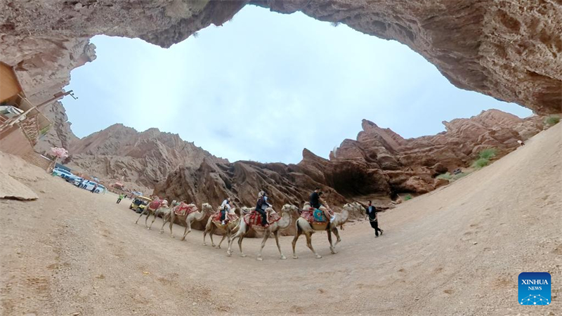 Xinjiang : l'autoroute Duku enregistre un boom du tourisme en été
