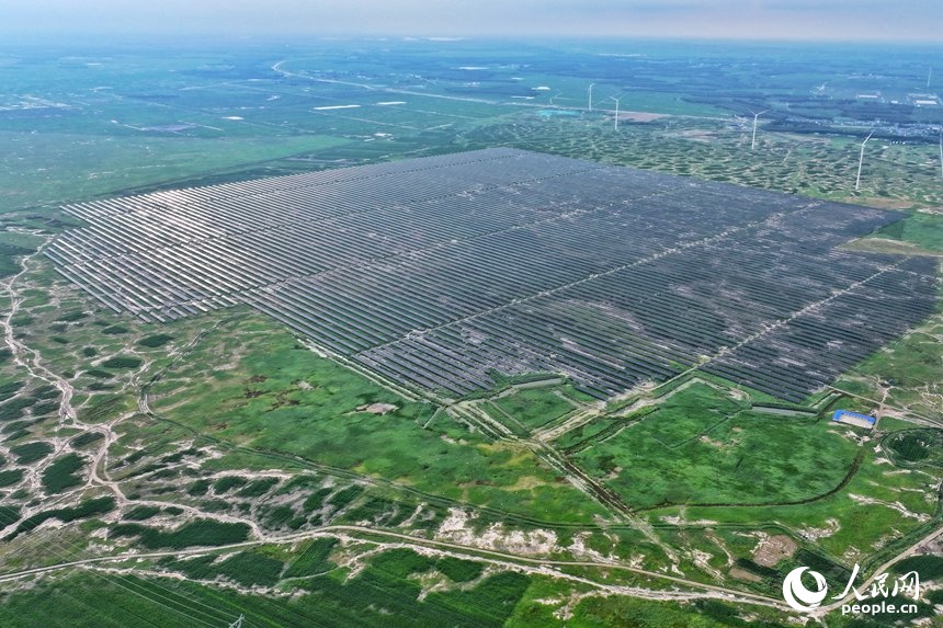 Jilin : les projets d'énergies nouvelles en plein essor dans l'ouest de la province