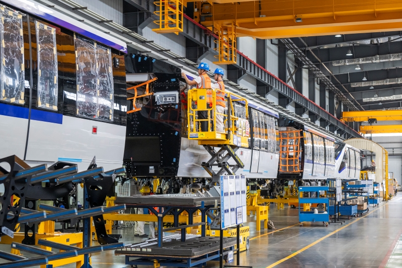 Anhui : la fabrication de trains autonomes à Wuhu