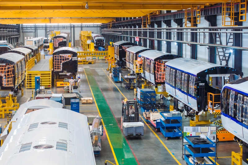 Anhui : la fabrication de trains autonomes à Wuhu