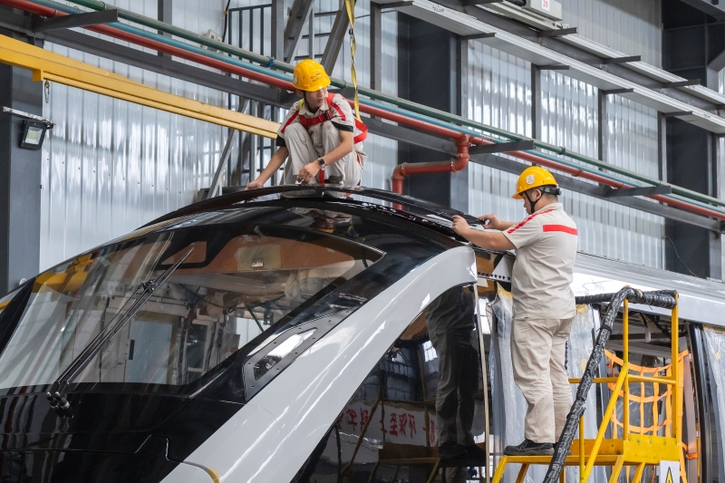 Anhui : la fabrication de trains autonomes à Wuhu