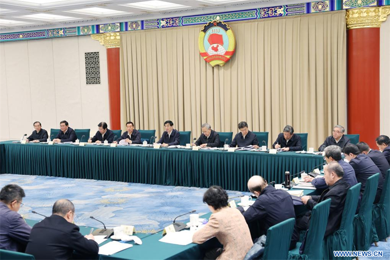 Le plus haut conseiller politique chinois met l'accent sur la nécessité de soutenir un bon démarrage du nouveau plan quinquennal