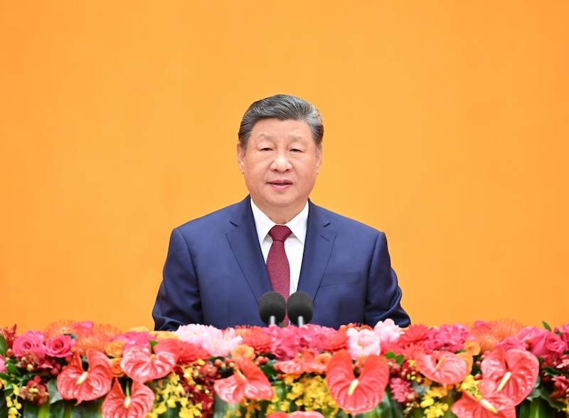 Xi Jinping adresse ses vœux pour le Nouvel An chinois à l'occasion de l'année du Cheval
