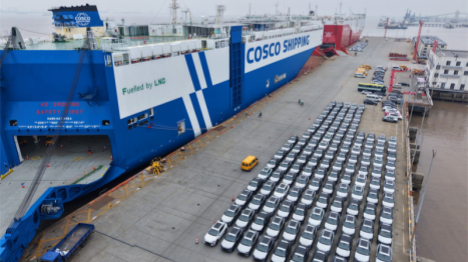 Shanghai : le dynamique terminal automobile roulier Haitong de Waigaoqiao