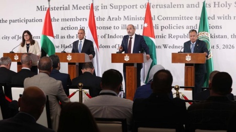 Les MAE des pays arabes et islamiques réunis à Amman pour condamner les politiques israéliennes à Jérusalem