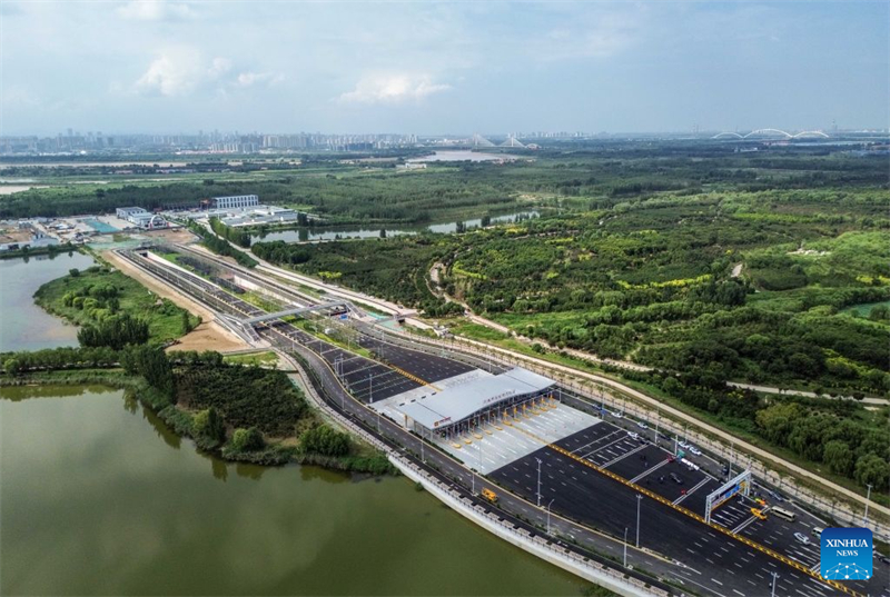 Shandong : un nouveau tunnel sous le fleuve Jaune ouvert à la circulation à Jinan