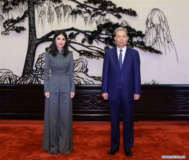 Le plus haut législateur chinois rencontre la cheffe de l'administration présidentielle ouzbèque