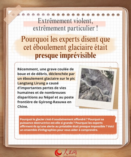 Extrêmement violent, extrêmement particulier ! Pourquoi les experts disent que cet éboulement glaciaire était presque imprévisible