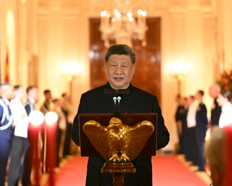 Xi assiste à un dîner d'Etat organisé par Trump